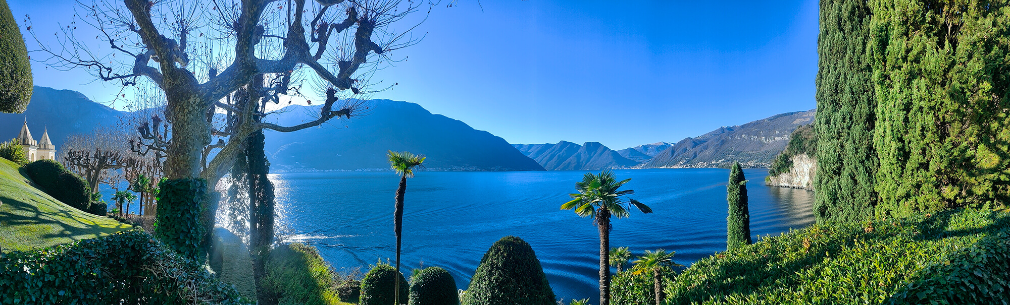 Panorama del territorio lariano